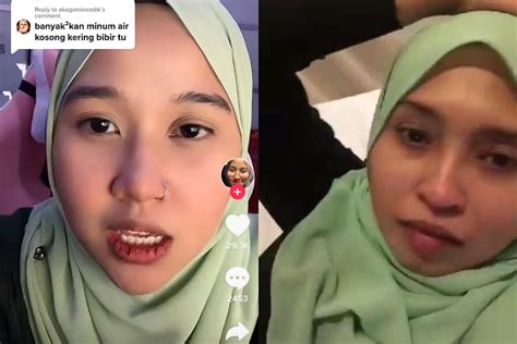 tiktoker sexually harassed and compared to viral sex tape gadis tudung hijau hype malaysia