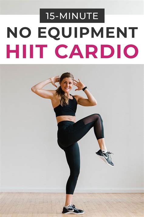 Minute Hiit Cardio Workout Video Artofit