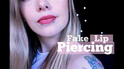 Timestamps 00:01 diy fake piercings 02:05 how to male a temporary tattoo 02:27 unique lipstick looks and ideas that will leave. DIY Fake Lip Piercing/Snake Bites - YouTube