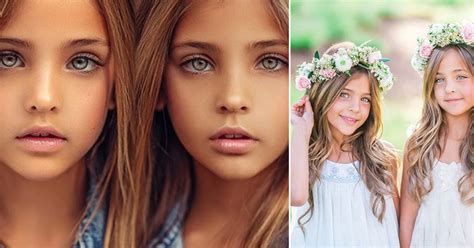 Meet 8yo Leah Rose And Ava Marie The Most Beautiful Twins In The World
