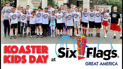 Koaster Kids Day At Six Flags Great America 2019 Youtube