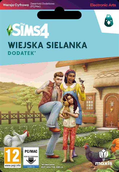 The Sims 4 Wiejska Sielanka Pc Dodatek Kod Electonic Arts