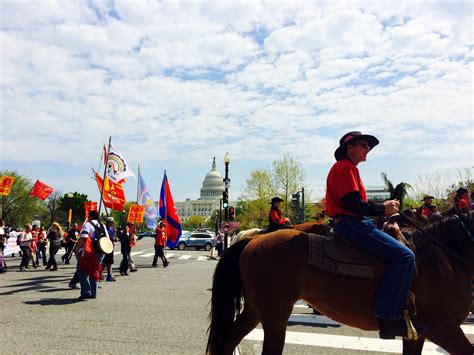 Cowboys And Indians Protest Keystone Xl Pipeline On Capitol Hill Medill