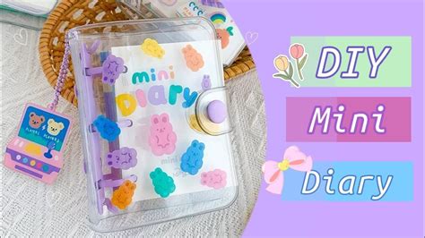 How To Make Mini Kawaii Diary Handmade Mini Diary Inspired By