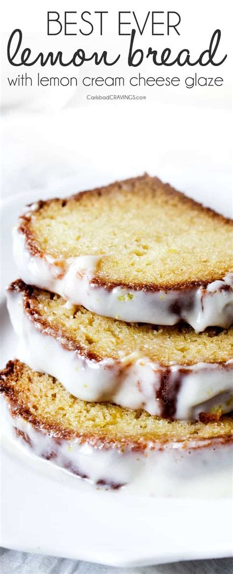 This Lemon Bread Recipe Is The Best On The Planet It Is Crazy Tender And Tastes Like Lemon Cake