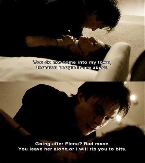 Vampire Diaries Love Quotes Damon Elena Damon Salvatore Vampire