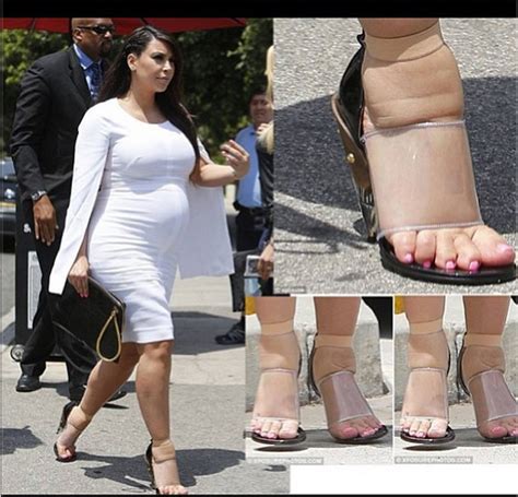 Naija Gossipsoeurs For The Love Of Fashion Kim Kardashian Squeezes Her Feet Into Perspex High