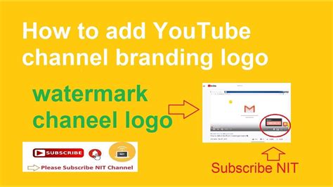 How To Create Youtube Branding Watermark For Your Channel 2020 Youtube