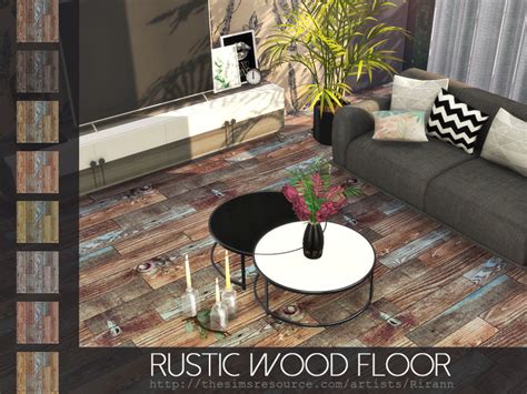 The Sims Resource Rustic Wood Floor