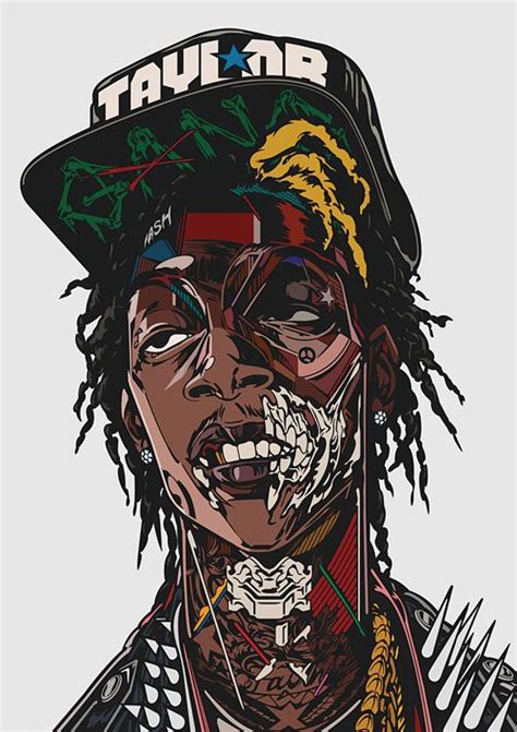 Wiz Khalifa Arte Hip Hop Hip Hop Art Arte Dope Dope Art Trill Art