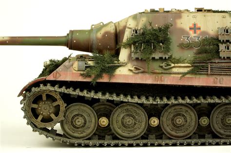 The Modelling News 135th Scale Jagdtiger Sdkfz186 Earlylate