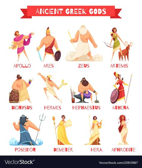 Who Are The 12 Ancient Greek Gods