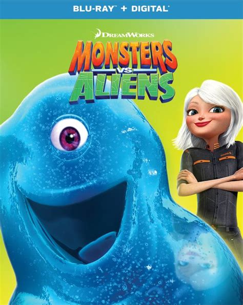 Monsters Vs Aliens Blu Ray 2009 Big Apple Buddy