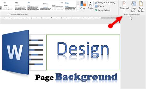 How To Design Page Background In Microsoft Word 2016 Wikigain