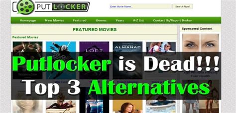 You are at the right place. Putlocker is dead | Top 3 alternatives | Watch Free Movies ...