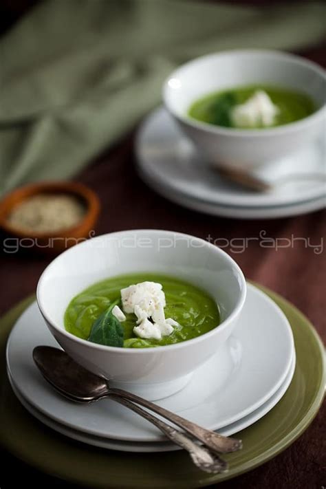 Creamy Broccoli Spinach Soup Dan330