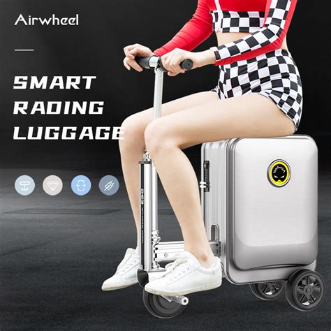 Smart Luggage New Rideable Electric Suitcase Luggage In 2021 Airwheel Se3s