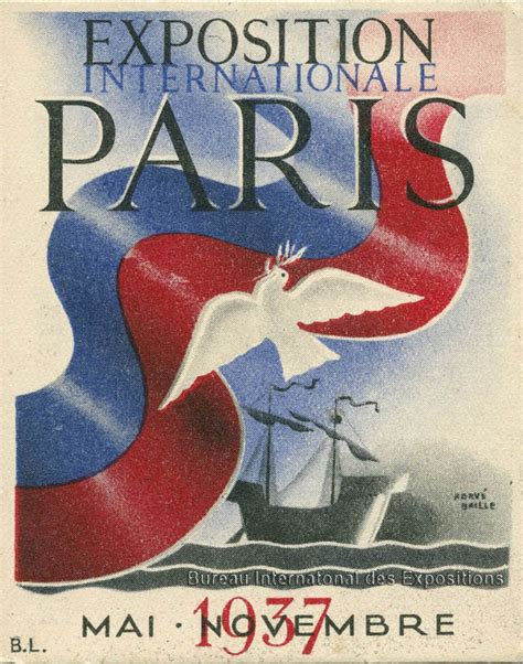 1937 Paris Art Deco Posters Paris Poster Illustrations Posters