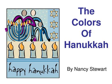 Ppt The Colors Of Hanukkah Powerpoint Presentation Free Download