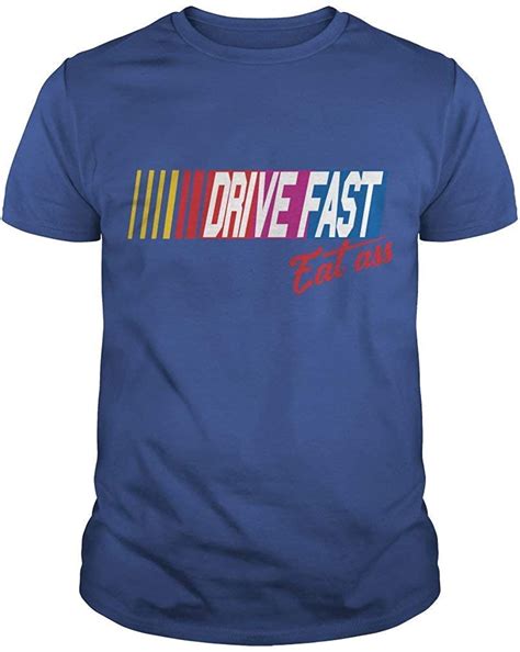 Janllow Drive Fast Eat Ass Males Crew Neck T Shirt Clothing