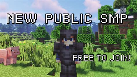 Public Minecraft Smp Free To Join Youtube