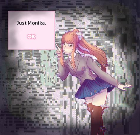 Just Monika By Alpacascanfly On Deviantart