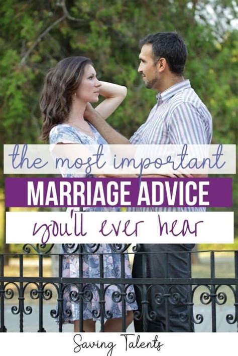 The Most Important Marriage Advice You Will Ever Hear Saving Talents