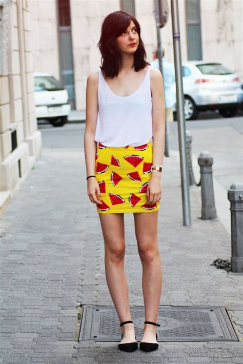 22 Ways To Wear Fun Graphic Skirts This Summer The Cut