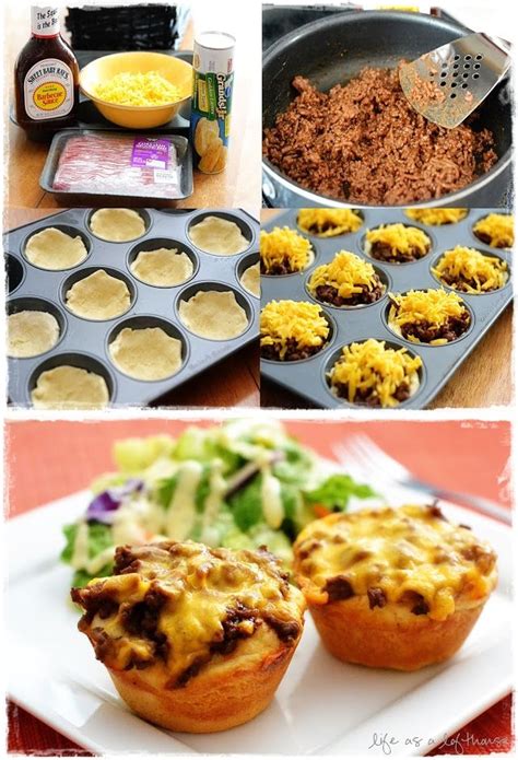 Awesome saturday night meals : Barbecue Cups...a favorite Saturday night quickie when my ...