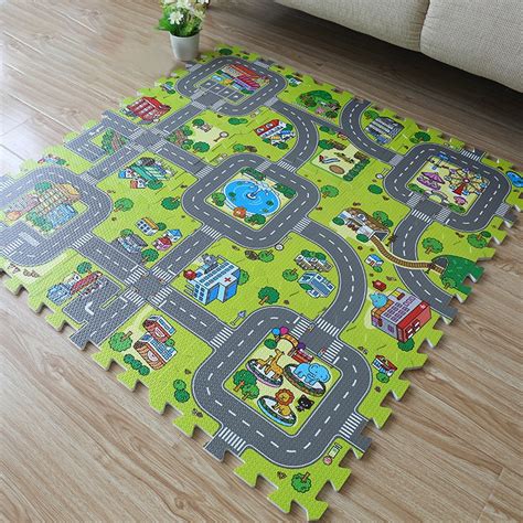 Maybe you would like to learn more about one of these? 9Pcs 30*30cm EVA Plush Puzzle Mats DIY Foam Baby Play Mat Split Joint Baby Carpets For Carpets ...