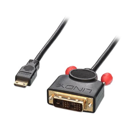 Average rating:0out of5stars, based on0reviews. 1m Mini HDMI to DVI-D Cable - from LINDY UK