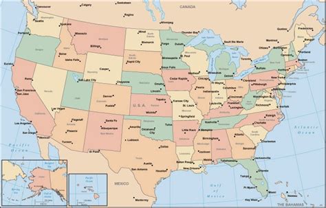 Printable Map Of Usa Free Printable Maps