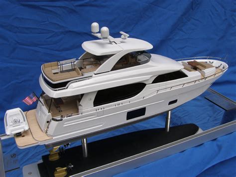 Oa 70e Yacht Scale Model Aft View — Yacht Charter And Superyacht News