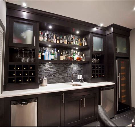 Basement Bar Conceptual Would Need Glass Sliding Doors With Locks For