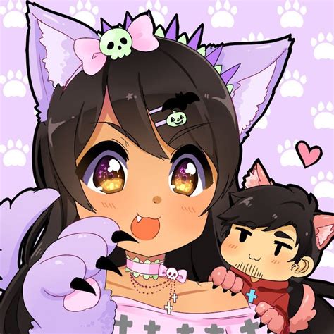 Fanart Anime Aphmau And Aaron Fanart 2020