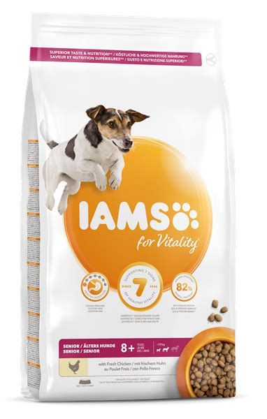 Great savings & free delivery / collection on many items. IAMS for Vitality Senior Small and Medium Breed Dog Food ...