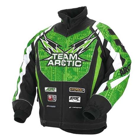 1995 arctic cat snowmobile clothing & accessories sales brochure catalog (638). Team Arctic Sponsor Jacket Lime | Kens Sports Arctic Cat