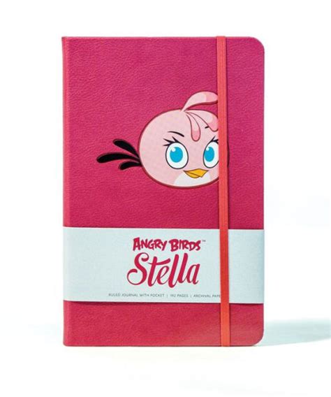 angry birds stella hardcover ruled journal by rovio hardcover barnes and noble®
