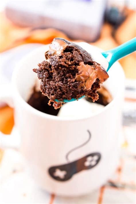 How To Make 2 Minute Microwave Brownie In A Mug