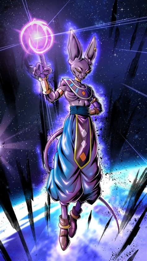 Beerus Destroyer God Of Universe 7 Personajes De Goku Dragon Ball