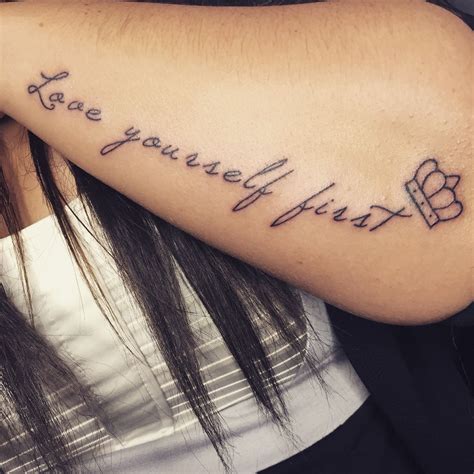 The Best 14 Love Yourself First Tattoo Ideas Bendeecoesz