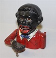 Bargain John's Antiques | Antique Cast Iron Little Joe Mechanical Toy ...