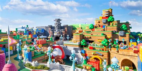 Super Nintendo World Theme Park Rides Opening Date Revealed