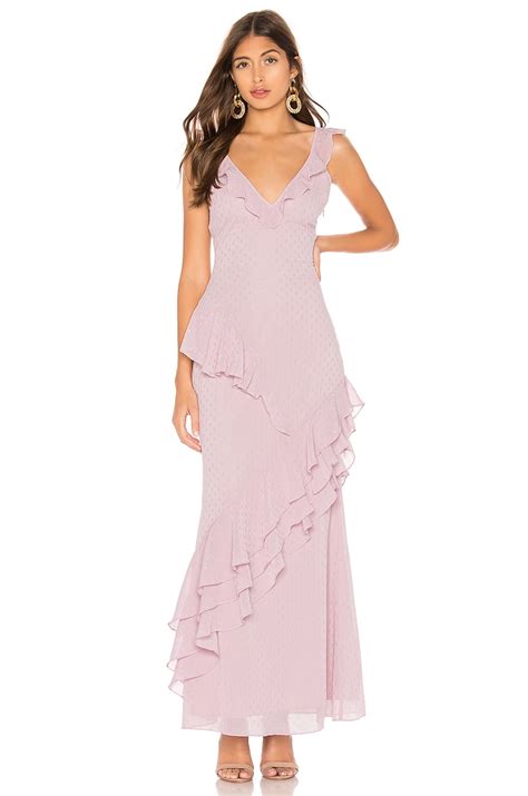 Privacy Please Tallulah Maxi Dress In Pale Lilac Revolve
