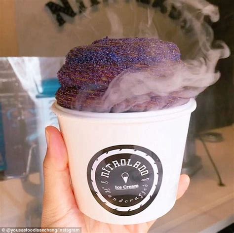 A list of most of the items found in the stores and some from games. Trendy ice cream shops sell smoking desserts | Daily Mail Online