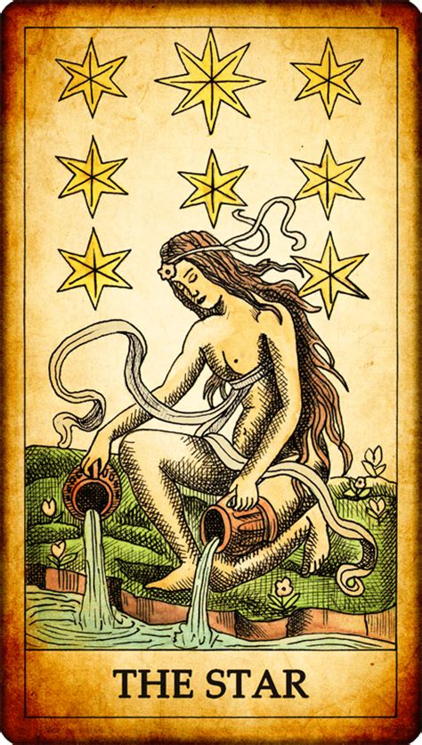 This card represents the dawn which follows the darkest of nights. Meaning Of The Star Tarot Card - Girls Wild Party