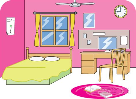 Bedroom Clipart Girly And Other Clipart Images On Cliparts Pub