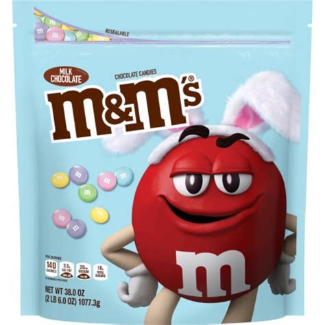 Mandms Easter Milk Chocolate Party Size Candy Bag 38 Oz Frys Food Stores