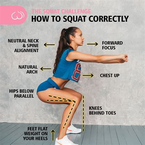 Squat Challenge On Instagram How To Squat Correctly Squatchallenge Com To Get Your Full