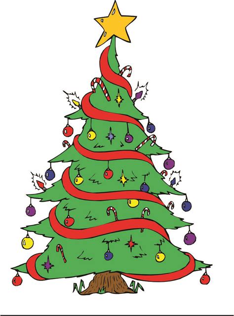 376 free images of christmas cartoon. Cartoon Christmas Tree Pics - ClipArt Best